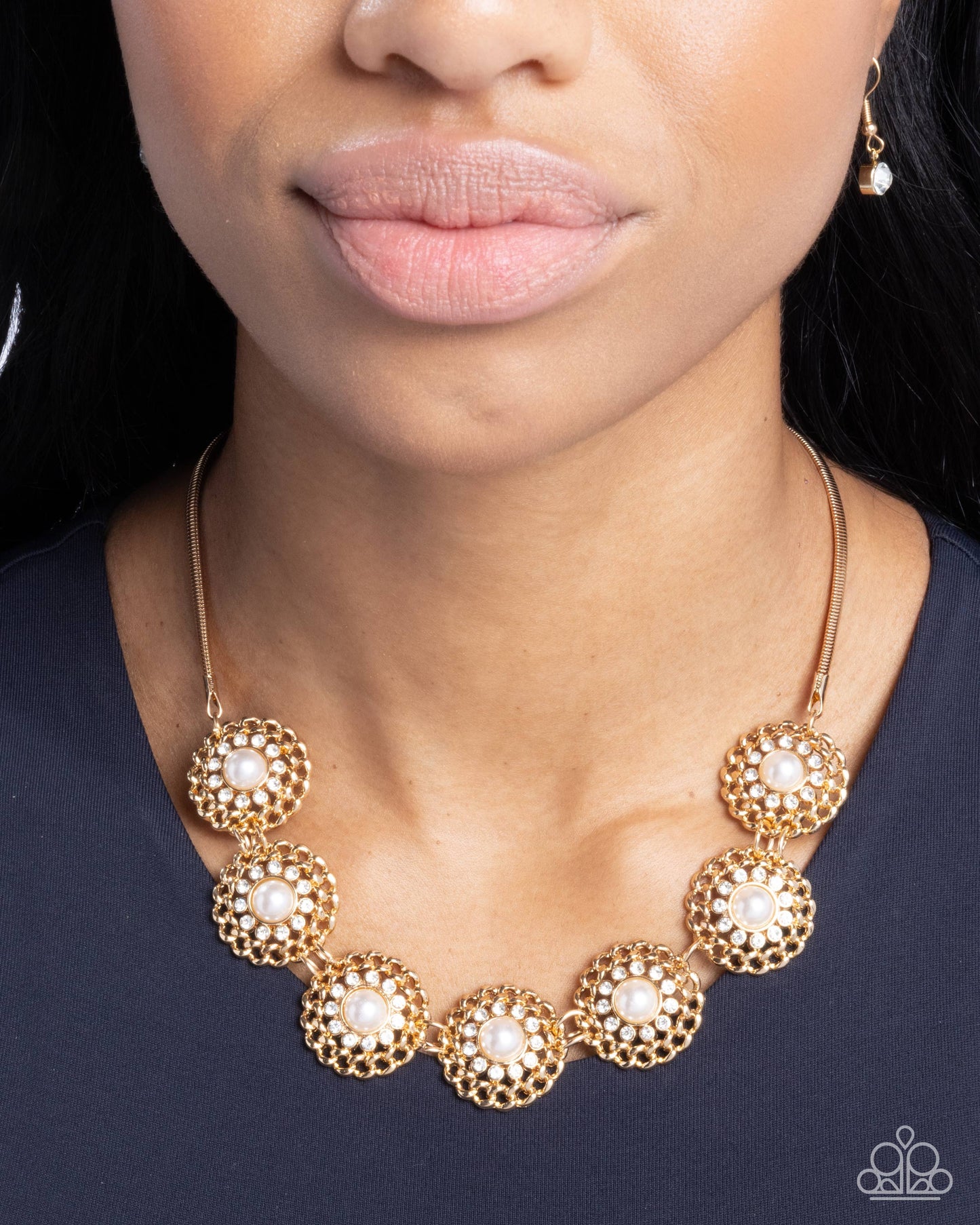 Doll House - Gold Paparazzi Accessories