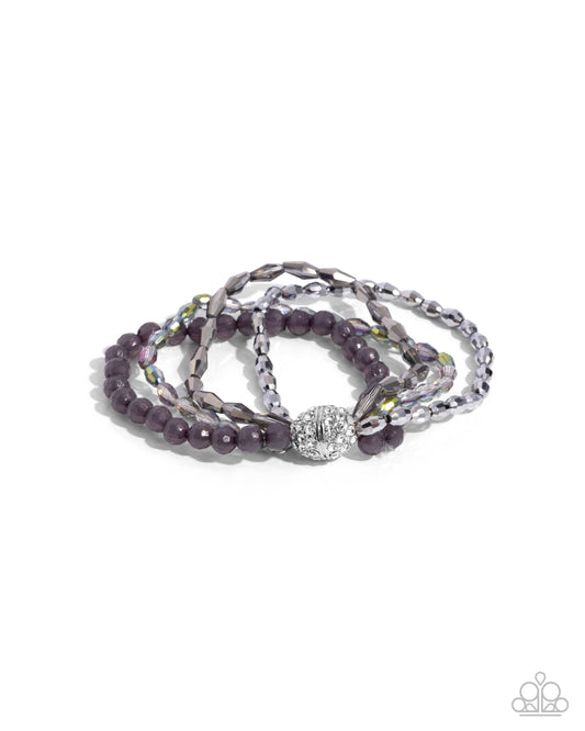 Beaded Boundary - Silver Paparazzi Accessories