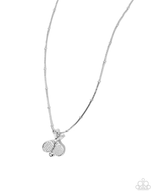 Adorable Ace - Silver Paparazzi Accessories