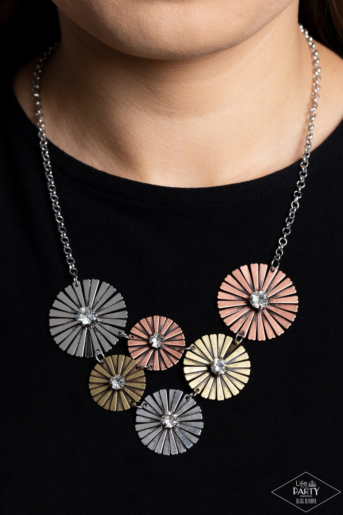 Flauntable Fanfare - Multi Paparazzi Accessories