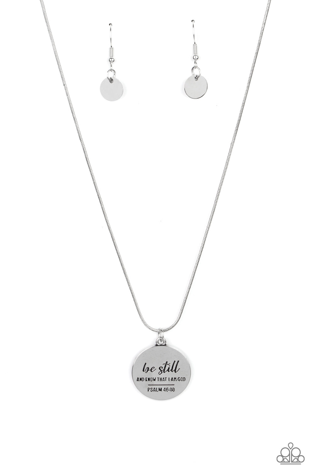 Be Still - Silver Paparazzi Accessories