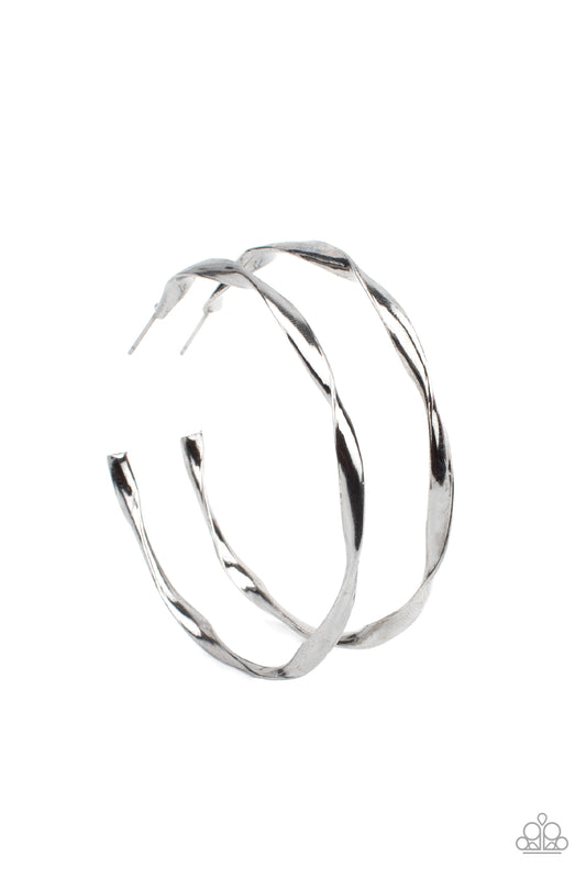 Radiantly Warped - Black Paparazzi Accessories