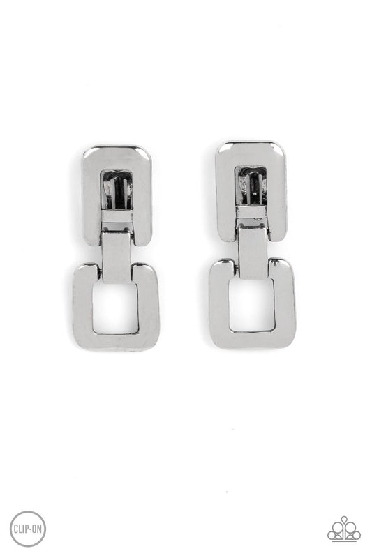 FRAME-ous Last Words - Silver Paparazzi Accessories