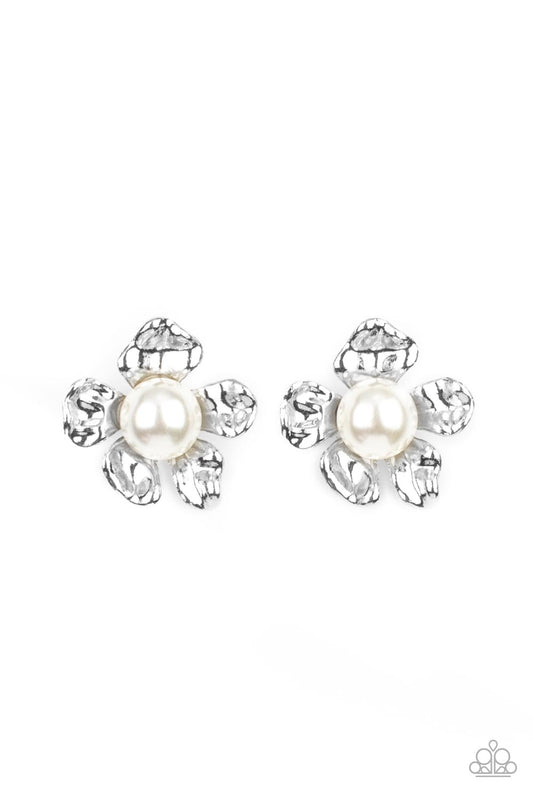 Apple Blossom Pearls - White Paparazzi Accessories