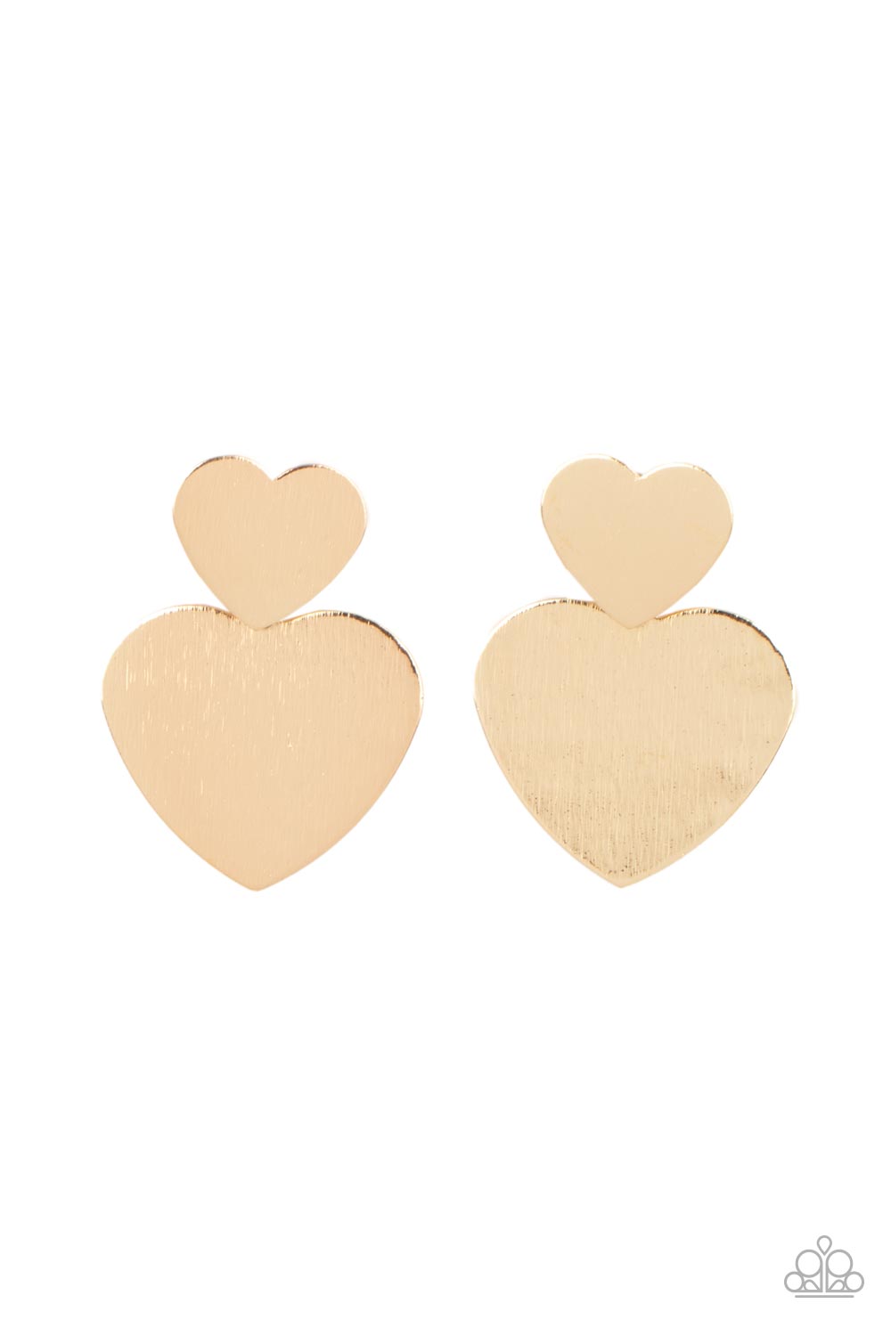Heart-Racing Refinement - Gold Paparazzi Accessories