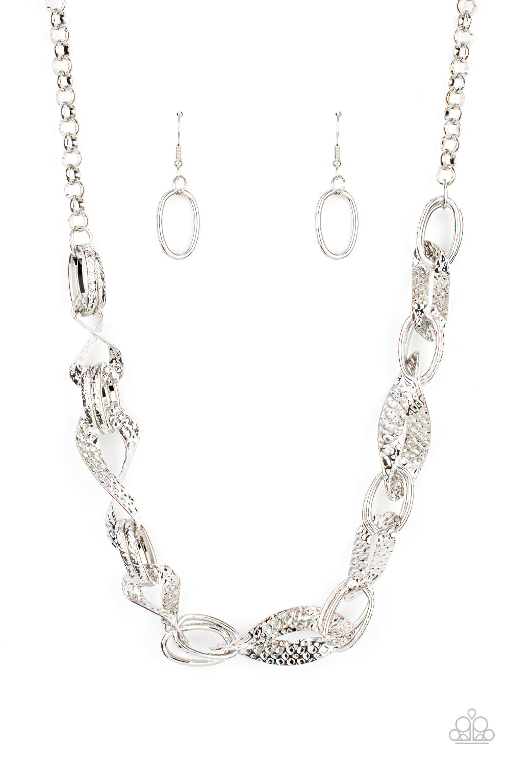 METAL of Honor - Silver Paparazzi Accessories