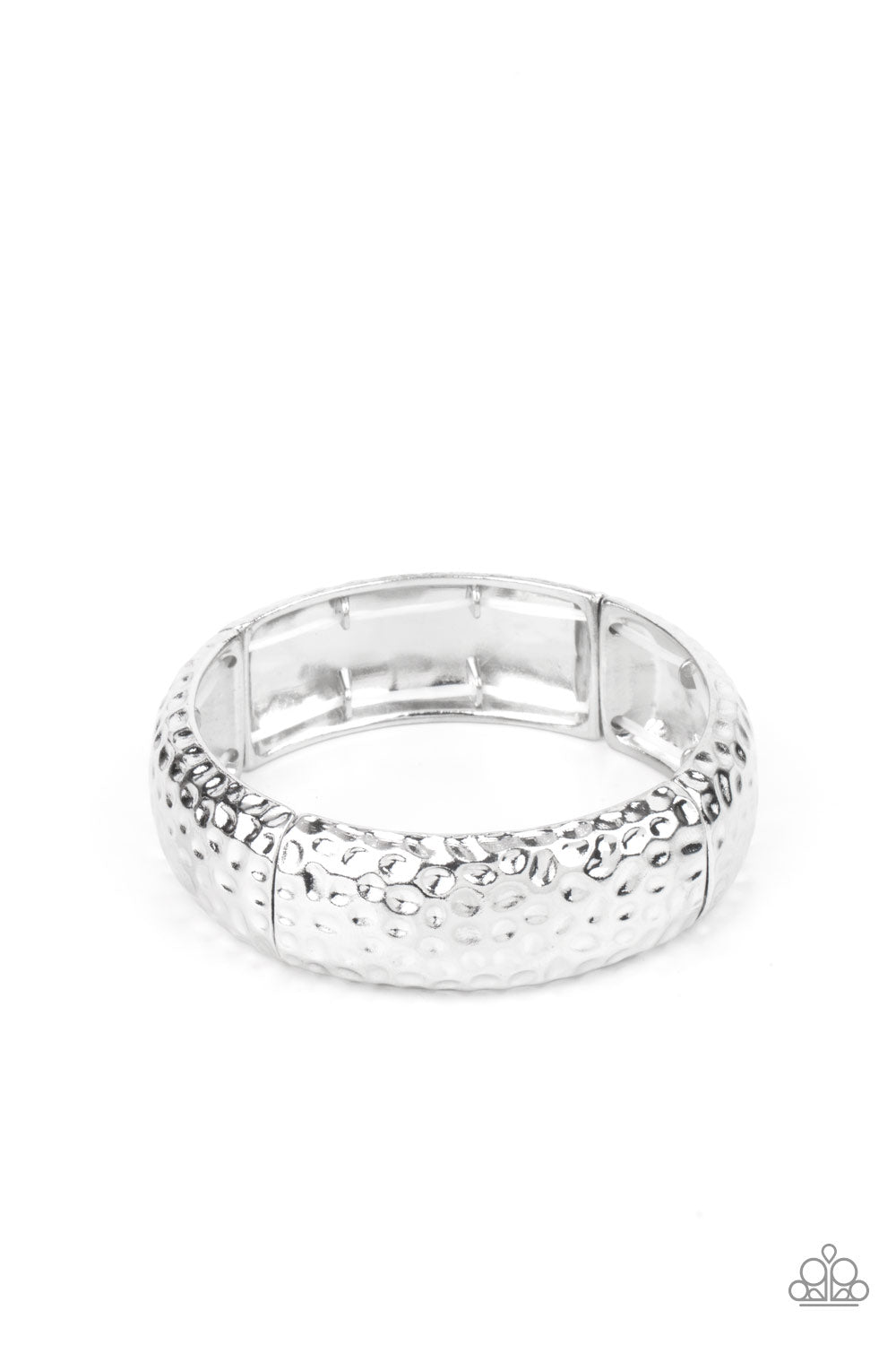 Come Under The Hammer - Silver Paparazzi Accessories