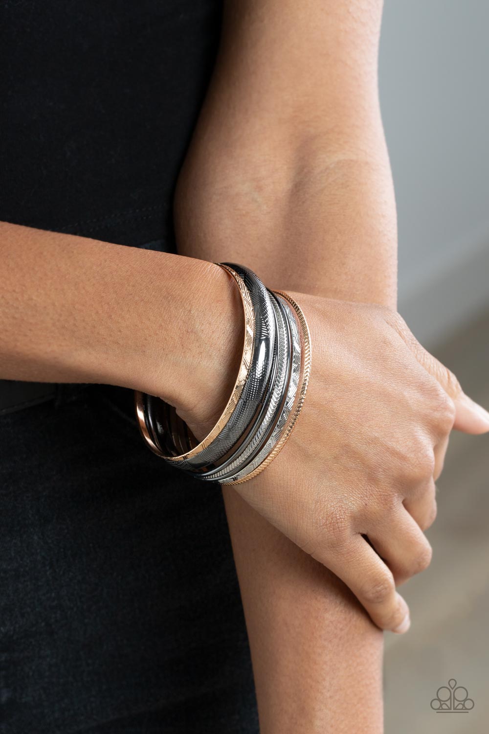 Stackable Stunner - Multi Paparazzi Accessories