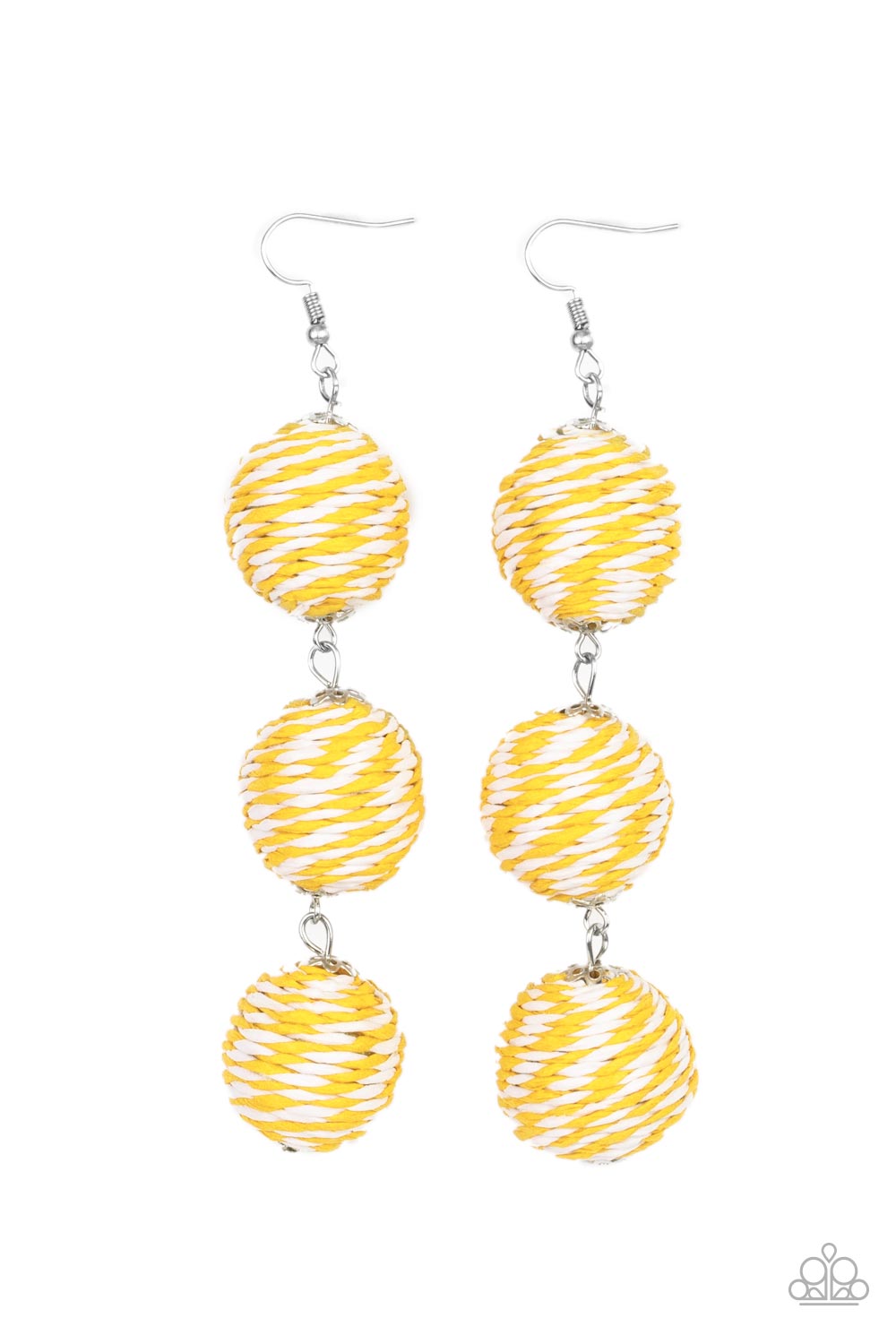 Laguna Lanterns - Yellow Paparazzi Accessories