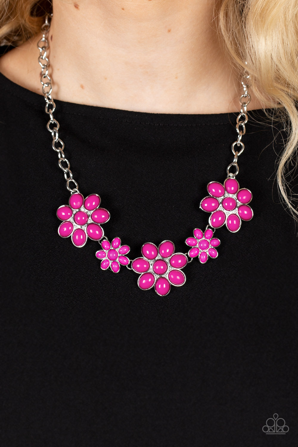 Flamboyantly Flowering - Pink Paparazzi Accessories