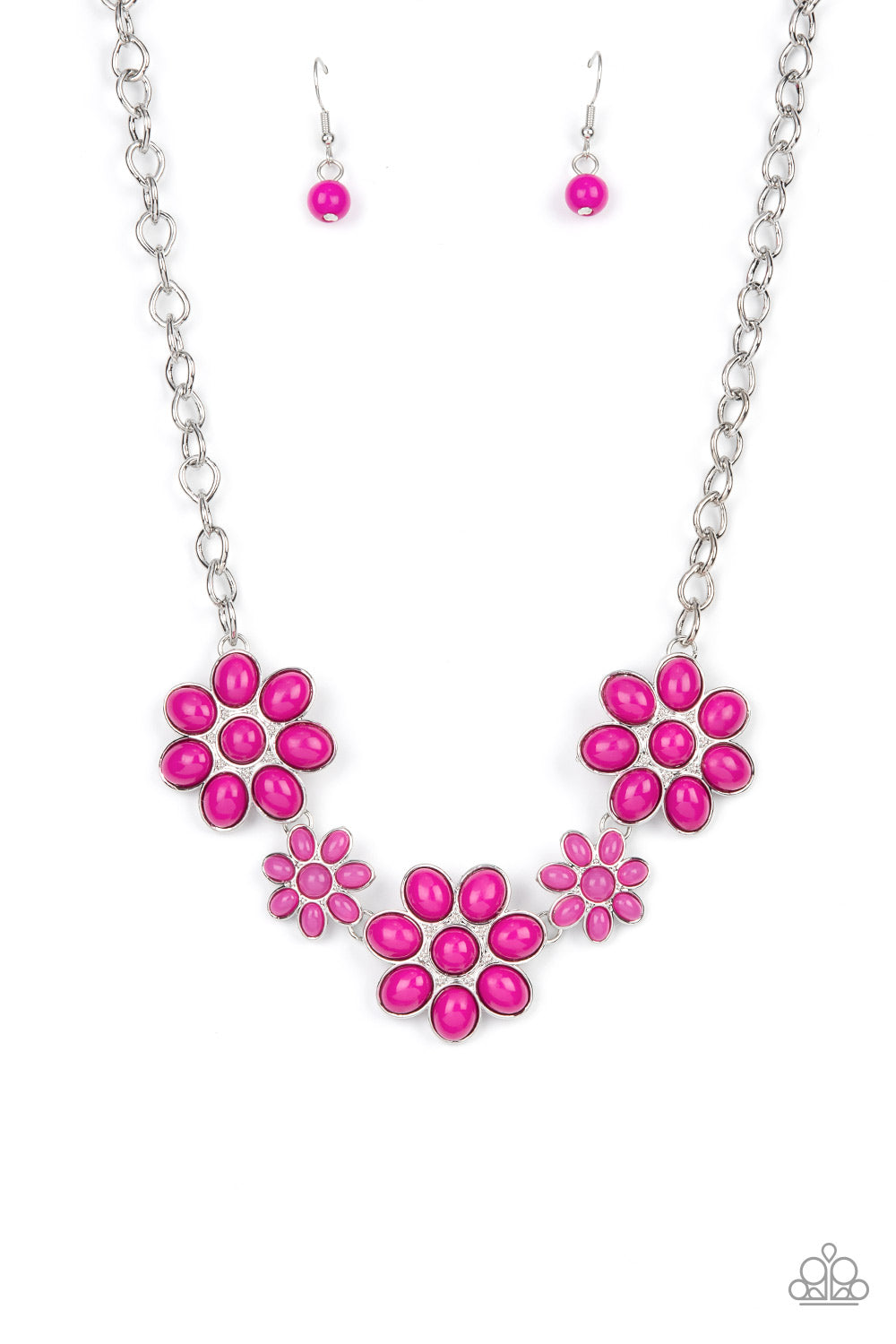 Flamboyantly Flowering - Pink Paparazzi Accessories