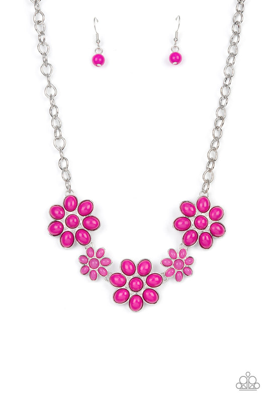 Flamboyantly Flowering - Pink Paparazzi Accessories