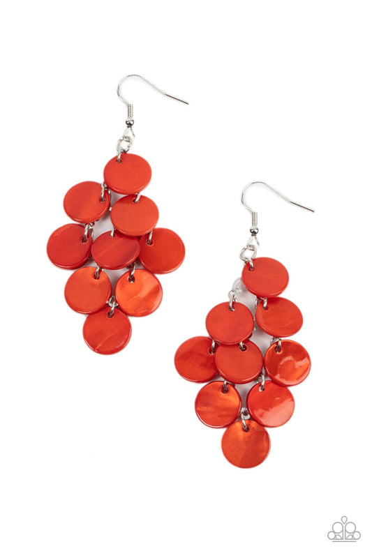 Tropical Tryst - Orange Paparazzi Accessories