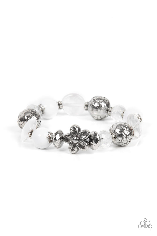 Pretty Persuasion - White Paparazzi Accessories