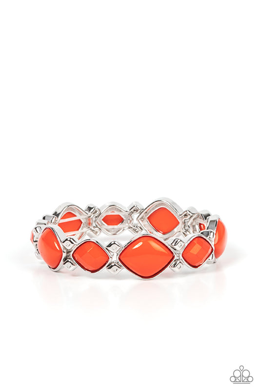 Boldly BEAD-azzled - Orange Paparazzi Accessories