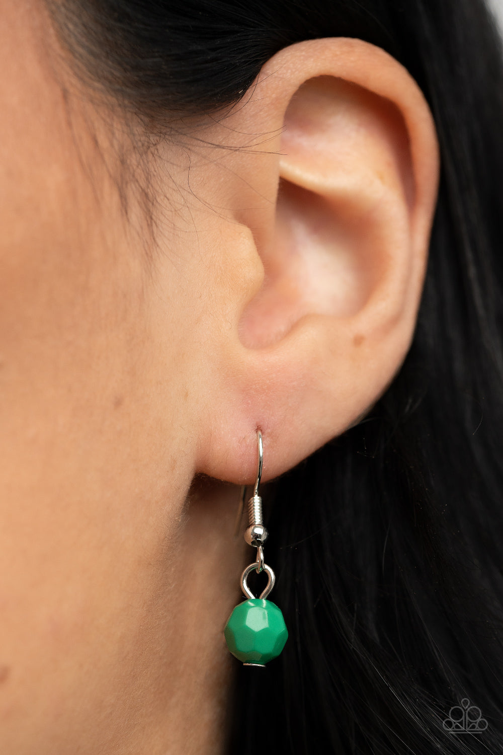 Valley Girl Glamour - Green Paparazzi Accessories