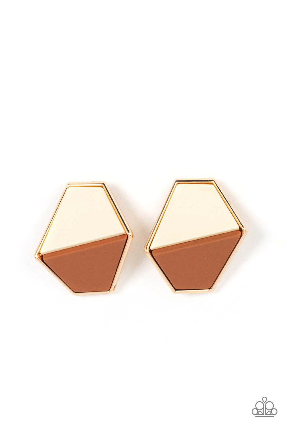 Generically Geometric - Brown Paparazzi Accessories