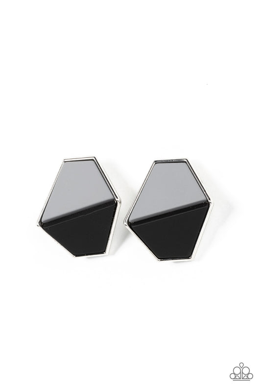 Generically Geometric - Black Paparazzi Accessories