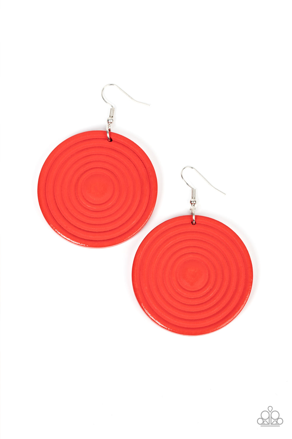Caribbean Cymbal - Red Paparazzi Accessories