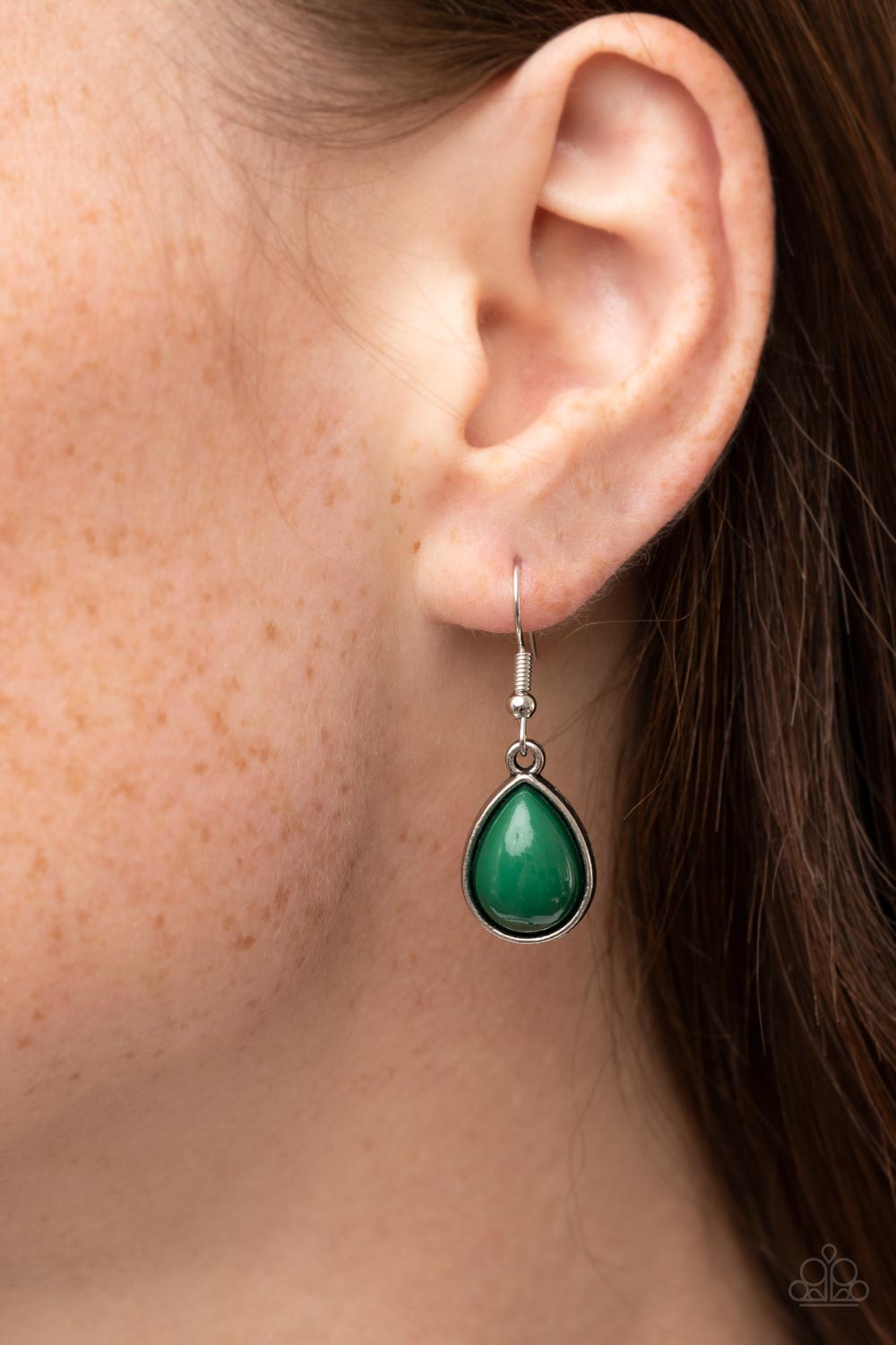 Mediterranean Mystery - Green Paparazzi Accessories