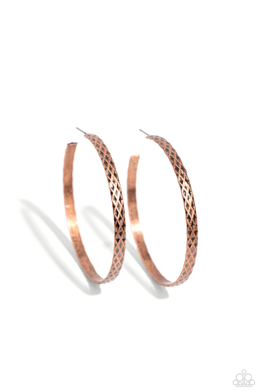 HOOP-De-Do - Copper Paparazzi Accessories