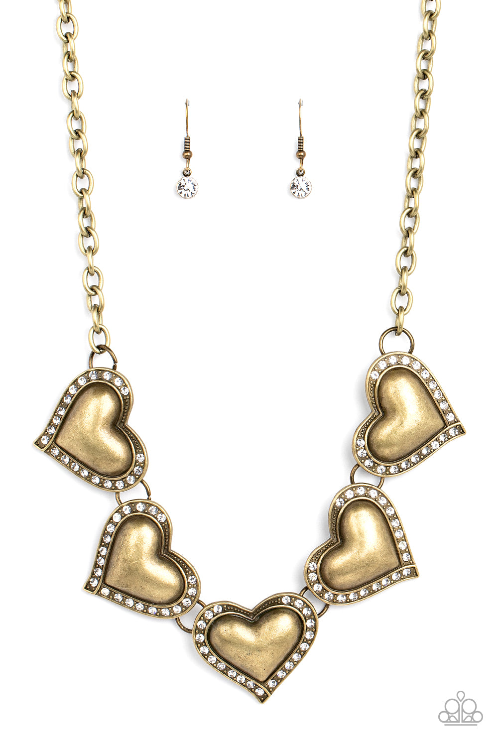 Kindred Hearts - Brass Paparazzi Accessories