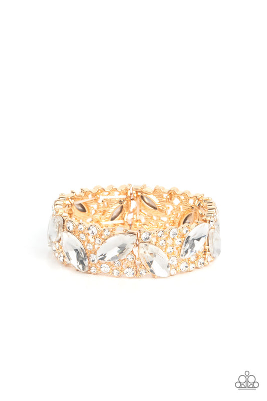 Full Body Chills - Gold Paparazzi Accessories