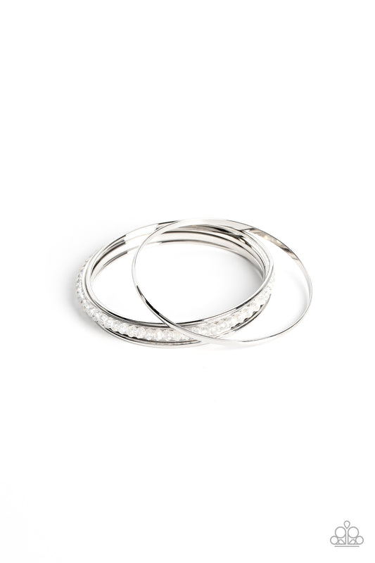 Prismatic Pizazz - White Paparazzi Accessories