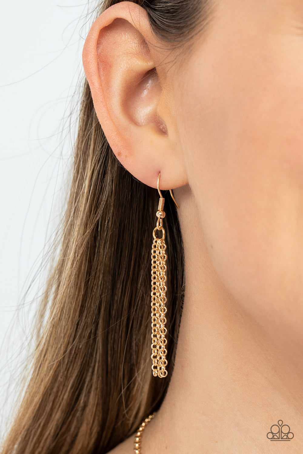 Heart Full of Faith - Gold Paparazzi Accessories