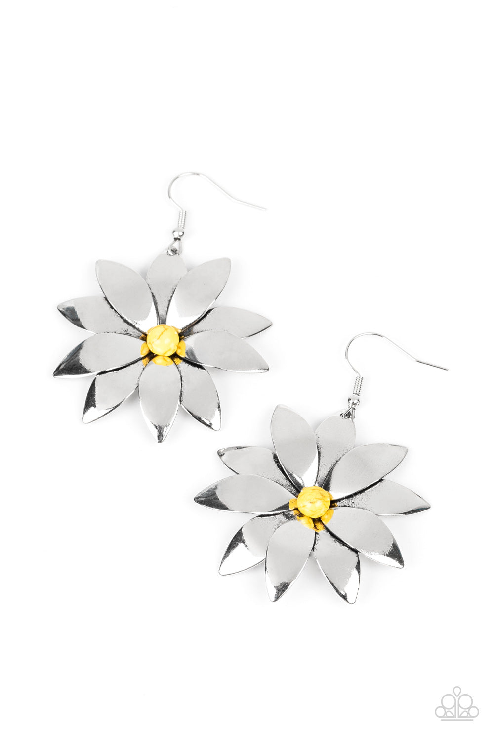 Pinwheel Prairies - Yellow Paparazzi Accessories