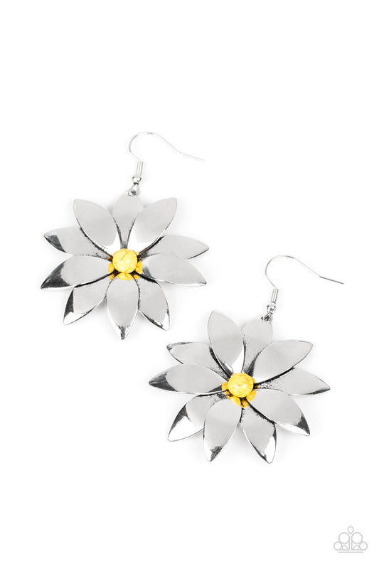 Pinwheel Prairies - Yellow Paparazzi Accessories