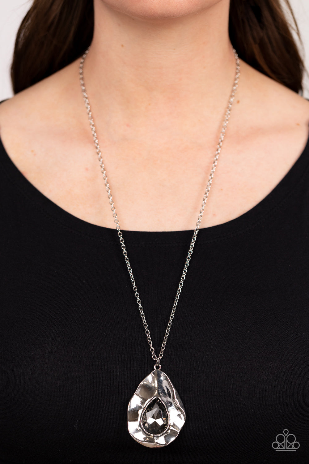Surrealist Sparkle - Silver Paparazzi Accessories