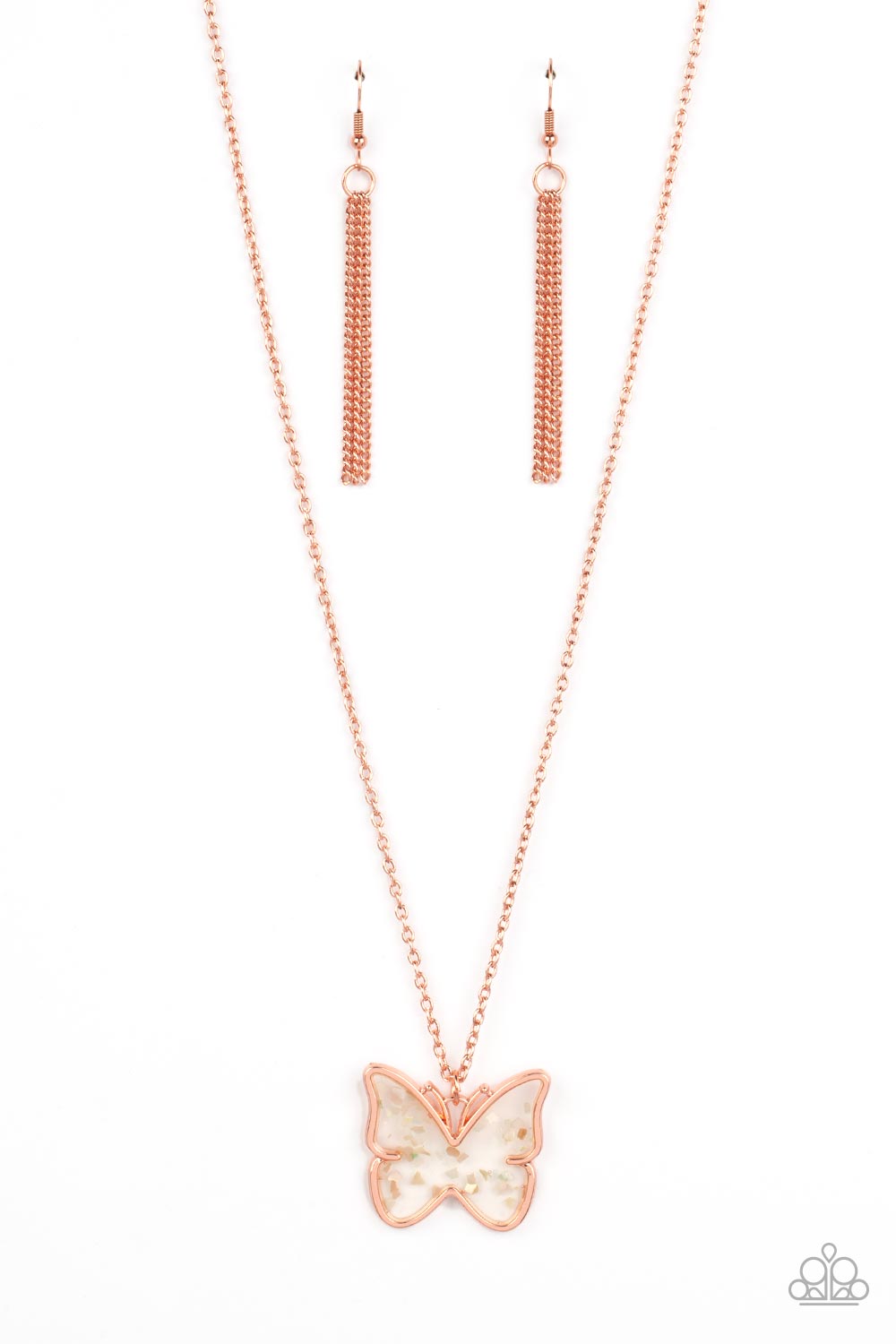 Gives Me Butterflies - Copper Paparazzi Accessories