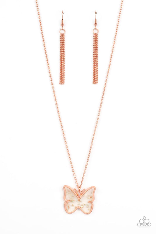 Gives Me Butterflies - Copper Paparazzi Accessories