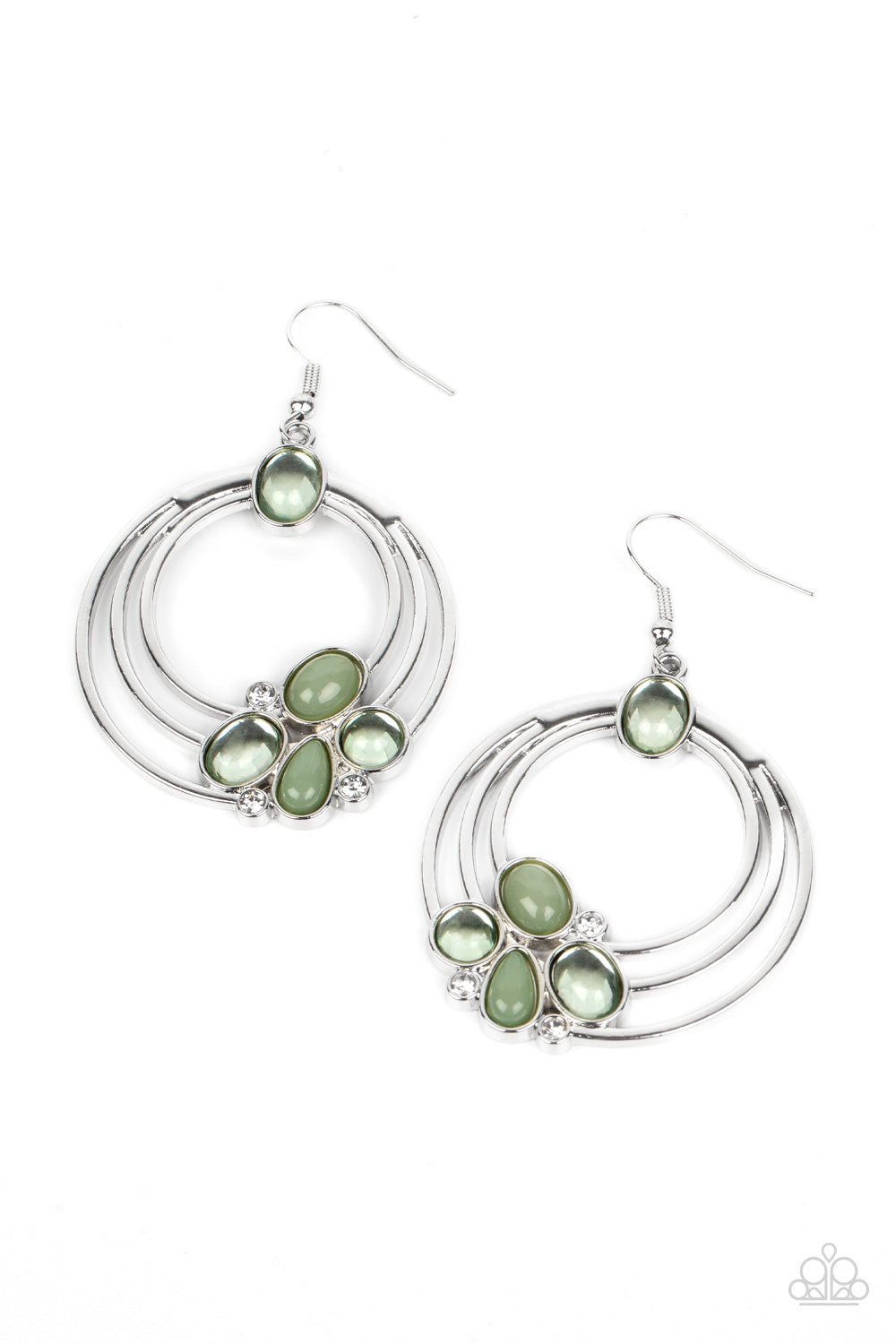 Dreamy Dewdrops - Green Paparazzi Accessories