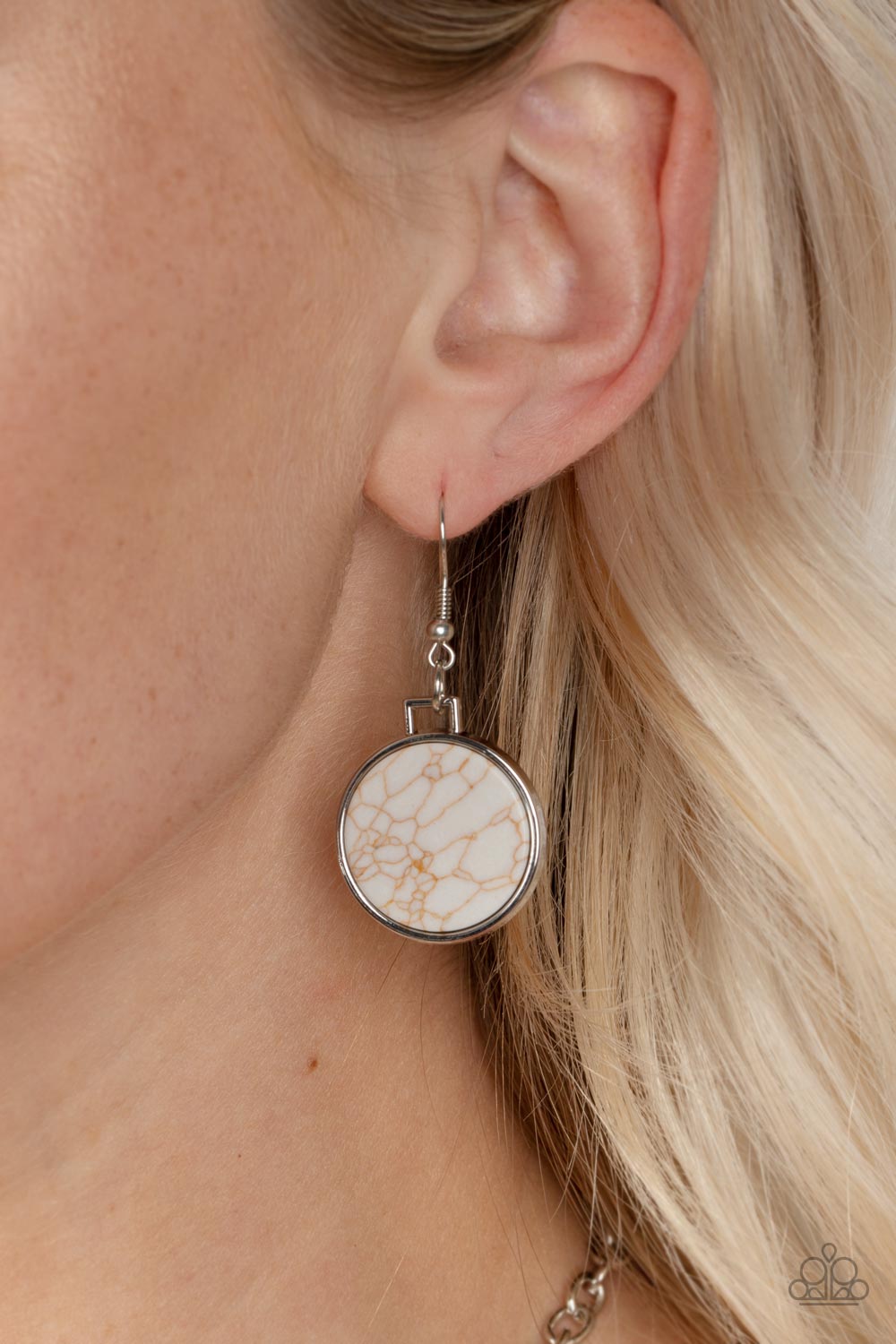 Santa Fe Flats - White Paparazzi Accessories