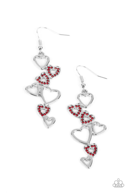 Sweetheart Serenade - Red Paparazzi Accessories