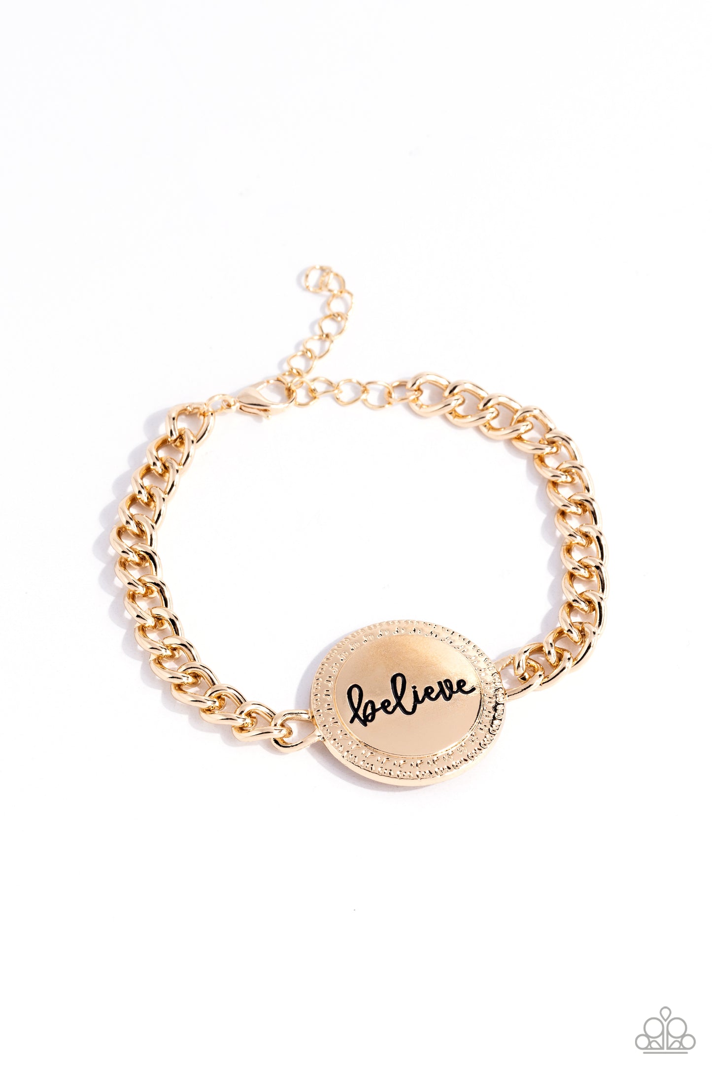 Hope and Faith - Gold Paparazzi Accessories
