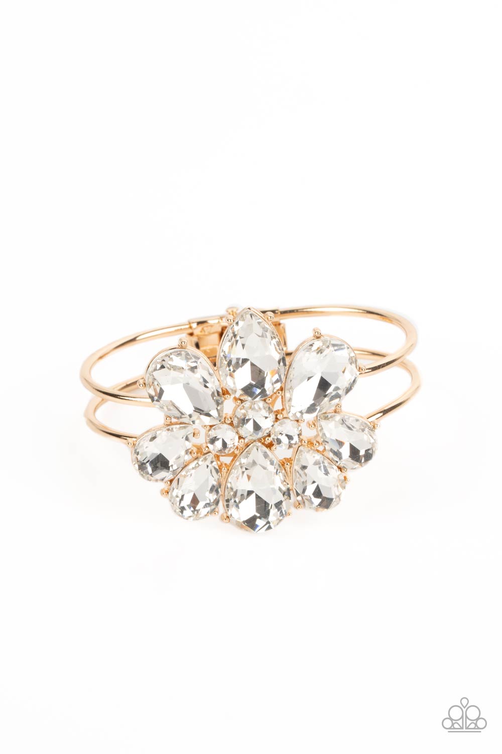 DAUNTLESS is More - Gold Paparazzi Accessories