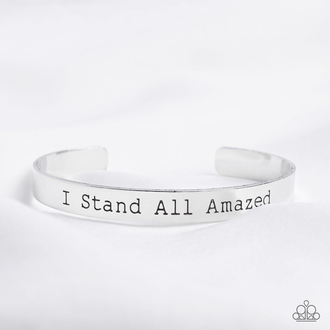 I Stand All Amazed - Silver Paparazzi Accessories
