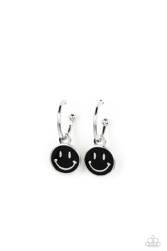 Subtle Smile - Black Paparazzi Accessories