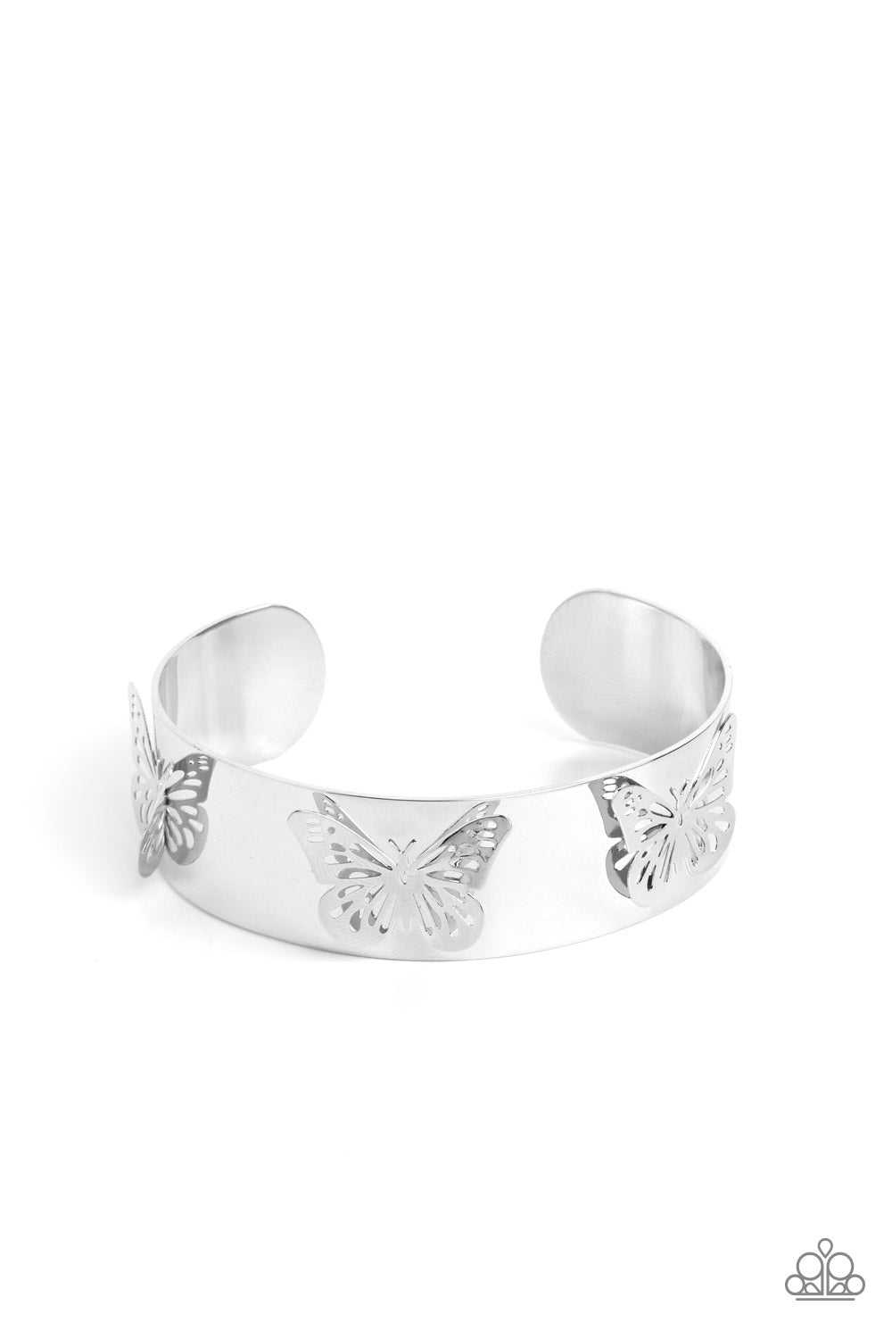 Magical Mariposas - Silver Paparazzi Accessories