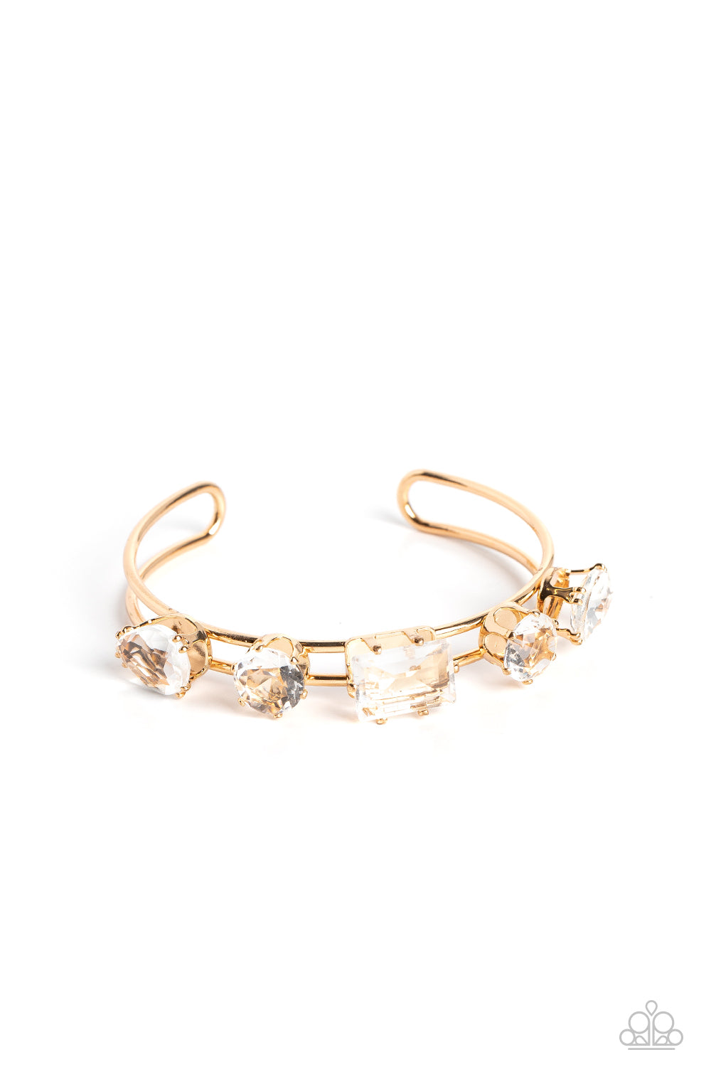 Uniquely Untapped - Gold Paparazzi Accessories