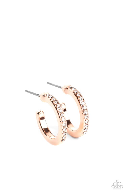 Audaciously Angelic - Rose Gold Paparazzi Accessories