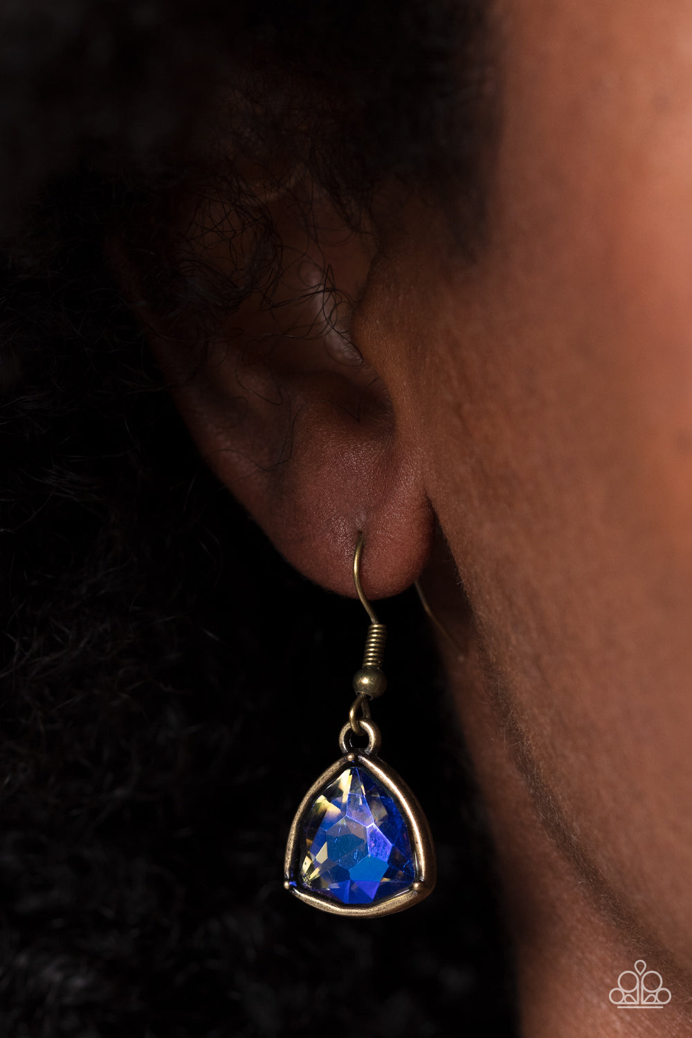 Glittering Geometrics - Brass Paparazzi Accessories