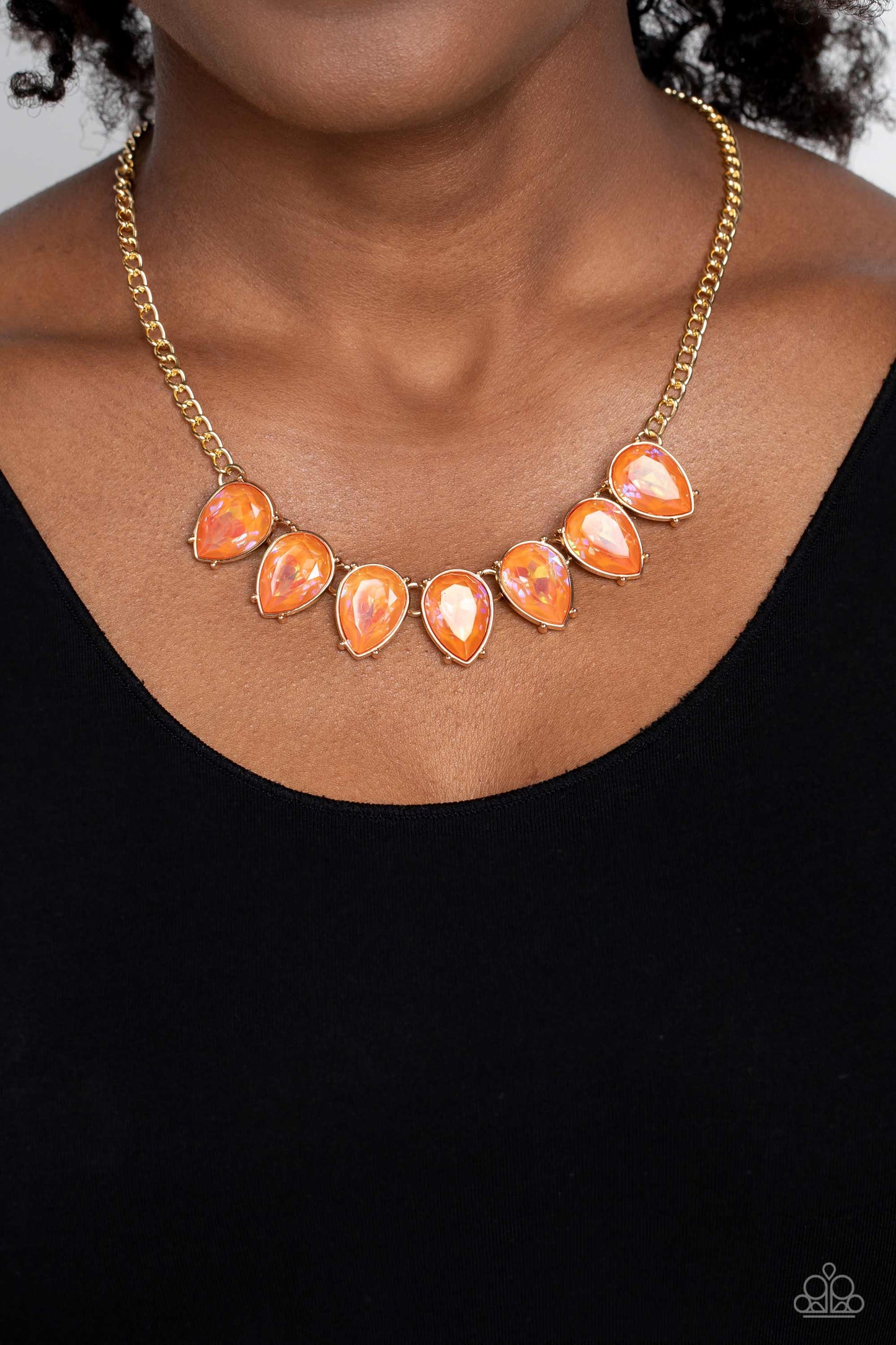 FLIRTY Dancing - Orange Paparazzi Accessories