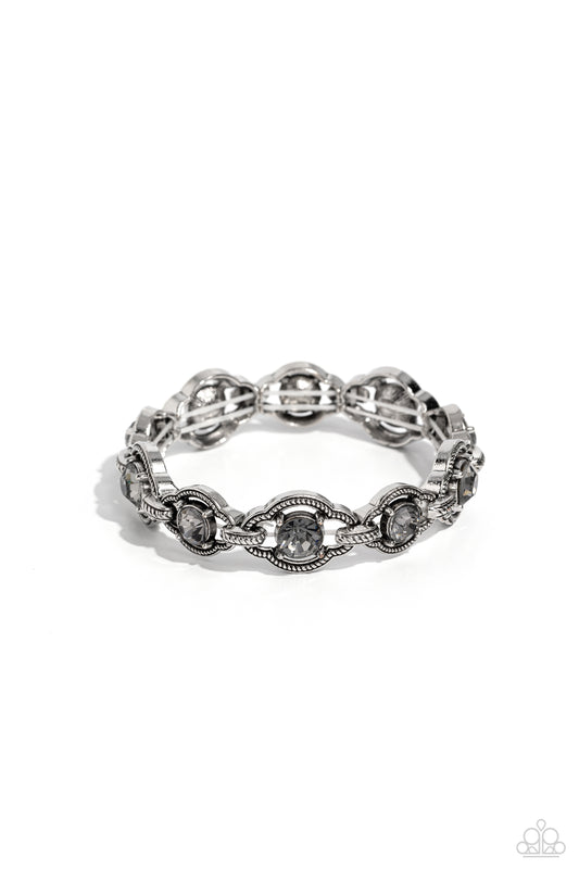 ROPE For The Best - Silver Paparazzi Accessories