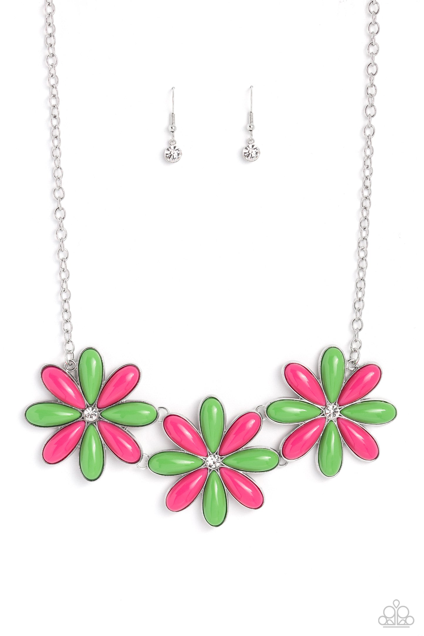 Bodacious Bouquet - Green Paparazzi Accessories