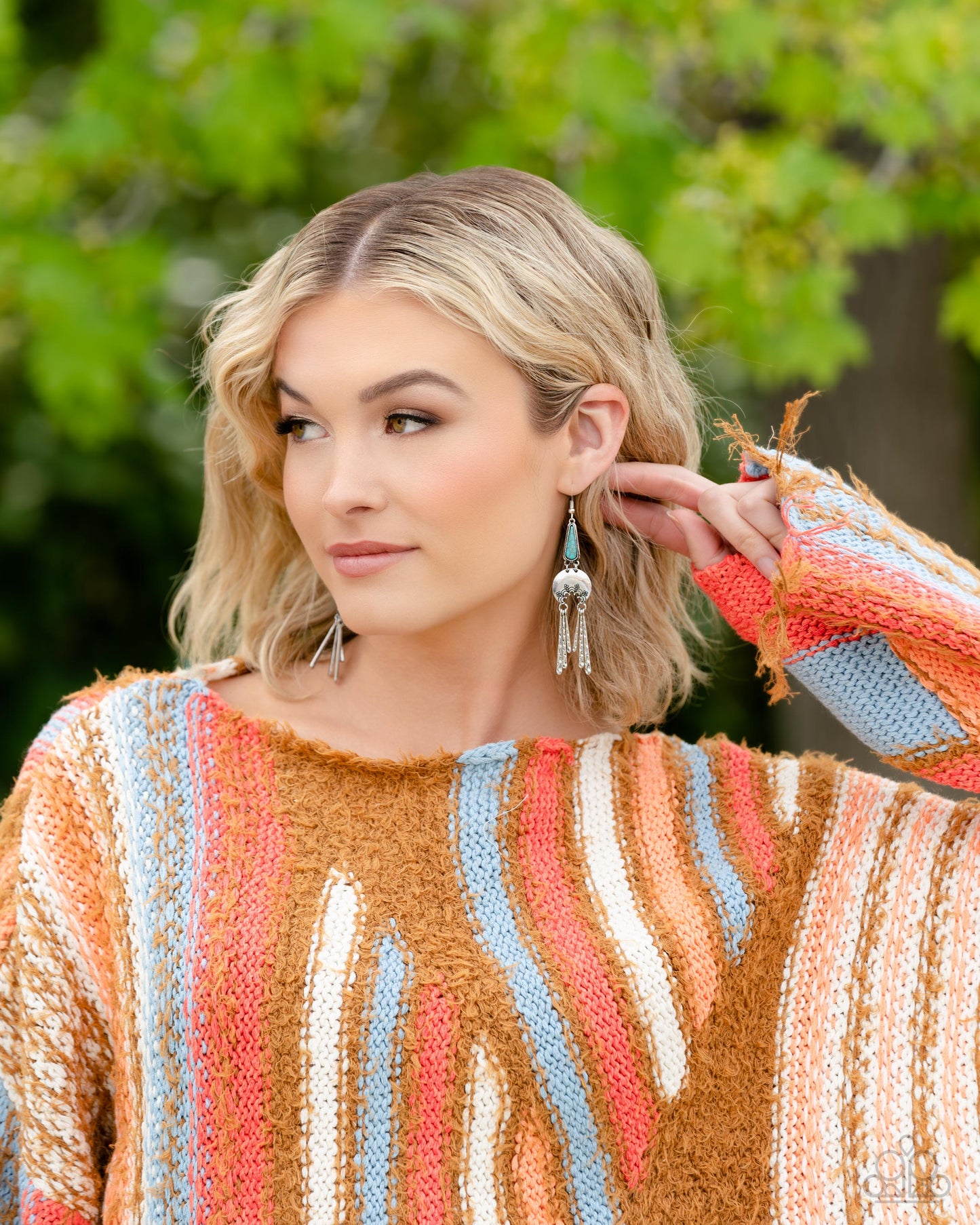 Highland Haute - Blue Paparazzi Accessories