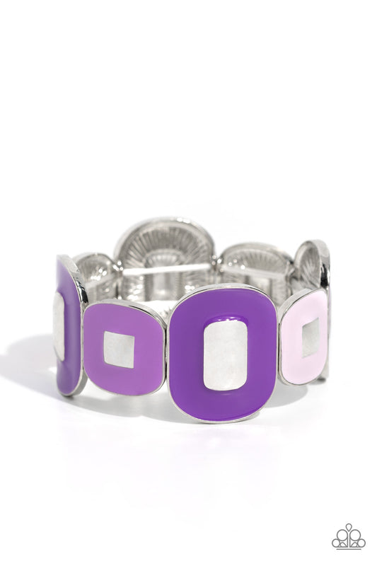 Painted Pairing - Purple Paparazzi Accessories